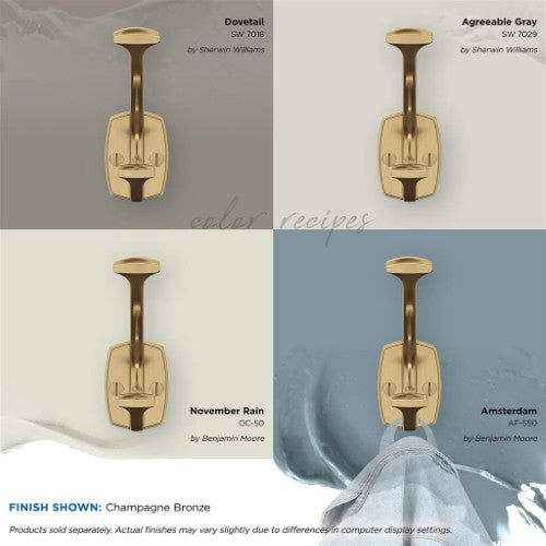 Vicinity Zinc Champagne Bronze Hook 7