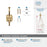 Kinsale Zinc Champagne Bronze Hook 3