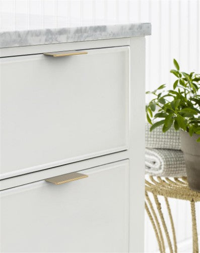 Streamline II Zinc Champagne Bronze Cabinet Pull 13