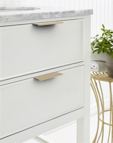 Streamline II Zinc Champagne Bronze Cabinet Pull 14