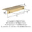 Streamline II Zinc Champagne Bronze Cabinet Pull 9