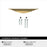 Current Zinc Champagne Bronze Cabinet Pull 9