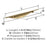 Current Zinc Champagne Bronze Cabinet Pull 6