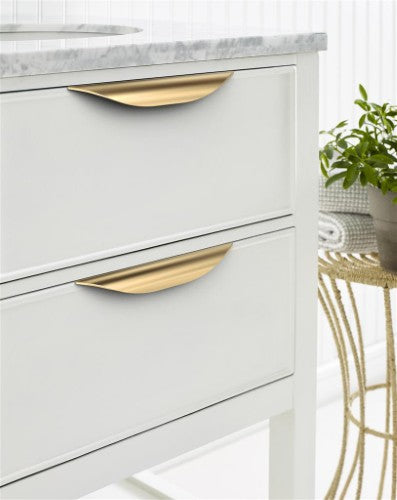 Current Zinc Champagne Bronze Cabinet Pull 12