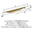 Current Zinc Champagne Bronze Cabinet Pull 7