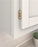 Decorative Hinges Steel Champagne Bronze Cabinet Hinge 4