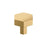 Caliber Zinc Champagne Bronze Cabinet Knob 1