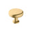 Factor Zinc Champagne Bronze Cabinet Knob 1