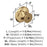 Inspirations Zinc Champagne Bronze Cabinet Knob 3