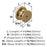 Ravino Zinc Champagne Bronze Cabinet Knob 2