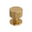 Balata Zinc Champagne Bronze Cabinet Knob 1