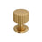 Ballard Zinc Champagne Bronze Cabinet Knob 2