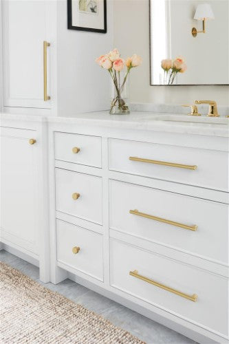 Bronx Zinc Champagne Bronze Cabinet Knob 5