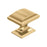 Candler Zinc Champagne Bronze Cabinet Knob 2