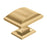 Candler Zinc Champagne Bronze Cabinet Knob 1