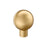 Coble Zinc Champagne Bronze Cabinet Knob 1