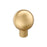 Collet Zinc Champagne Bronze Cabinet Knob 1