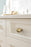 Cowrie Zinc Champagne Bronze Cabinet Knob 4