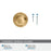 Enlivity Zinc Champagne Bronze Cabinet Knob 3