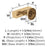 Everett Zinc Champagne Bronze Cabinet Knob 6