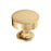 Everett Zinc Champagne Bronze Cabinet Knob 2