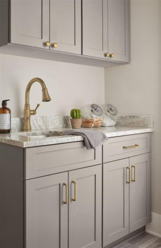 Factor Zinc Champagne Bronze Cabinet Knob 6