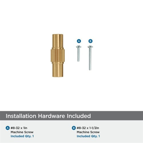 Farewind Zinc Champagne Bronze Cabinet Knob 6