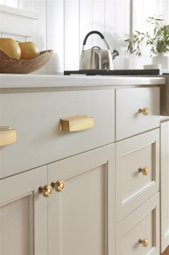 Kane Zinc Champagne Bronze Cabinet Knob 9