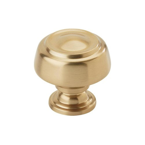 Kane Zinc Champagne Bronze Cabinet Knob 2