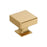 Lintel Zinc Champagne Bronze Cabinet Knob 1