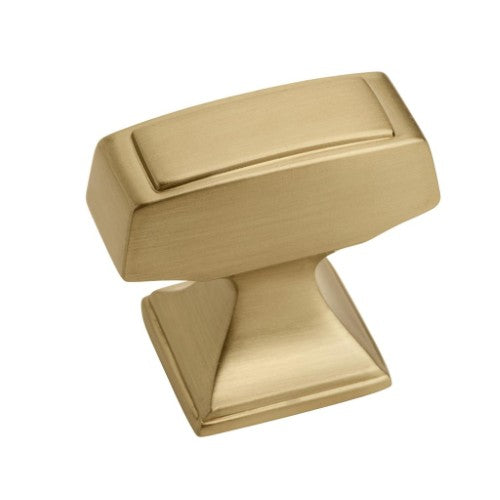 Mulholland Zinc Champagne Bronze Cabinet Knob 1