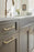 Mulholland Zinc Champagne Bronze Cabinet Knob 10