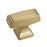 Mulholland Zinc Champagne Bronze Cabinet Knob 2