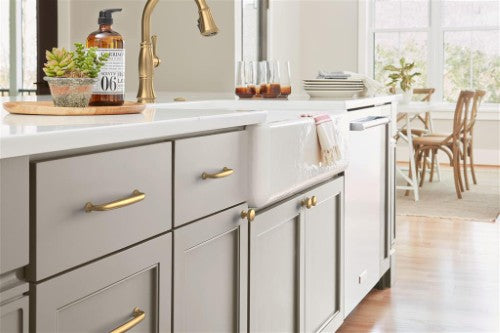 Renown Zinc Champagne Bronze Cabinet Knob 5