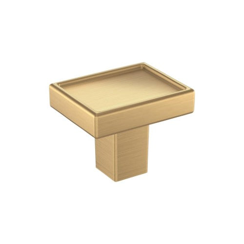 Rockhurst Zinc Champagne Bronze Cabinet Knob 2