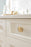 St. Vincent Zinc Champagne Bronze Cabinet Knob 4