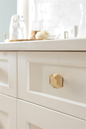 St. Vincent Zinc Champagne Bronze Cabinet Knob 4