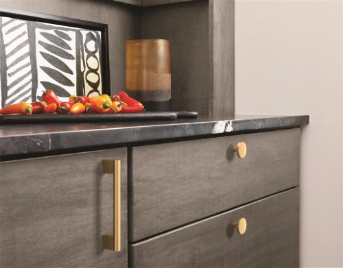 Versa Zinc Champagne Bronze Cabinet Knob 3
