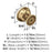 Westerly Zinc Champagne Bronze Cabinet Knob 2