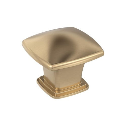 Garfield Zinc Champagne Bronze Cabinet Knob 1