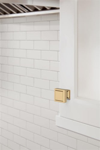 Eleva Zinc Champagne Bronze Cabinet Knob 4