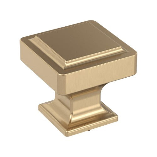 Eleva Zinc Champagne Bronze Cabinet Knob 1