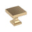 Pedestal Zinc Champagne Bronze Cabinet Knob 1