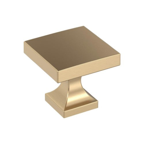 Pedestal Zinc Champagne Bronze Cabinet Knob 1