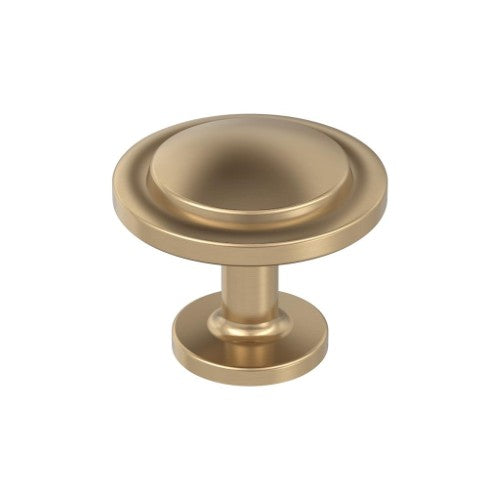 Loop Zinc Champagne Bronze Cabinet Knob 1