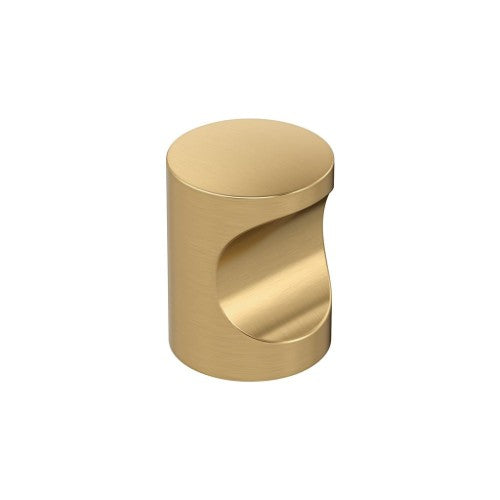 Whistle Zinc Champagne Bronze Cabinet Knob 1