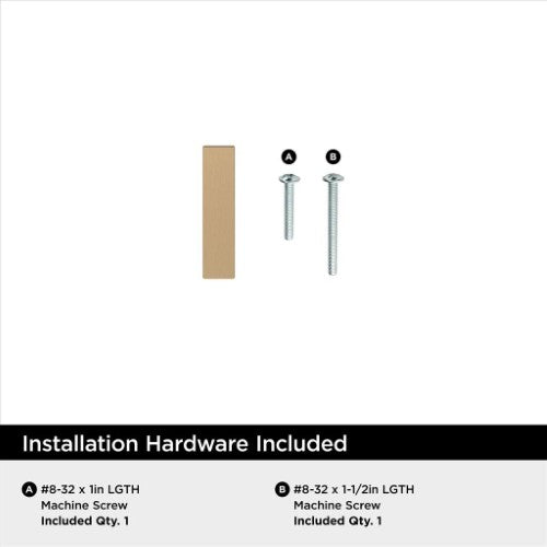 Intersect Zinc Champagne Bronze Cabinet Knob 3