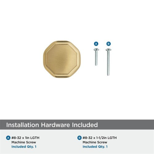 Torrance Zinc Champagne Bronze Cabinet Knob 3
