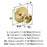 Torrance Zinc Champagne Bronze Cabinet Knob 2