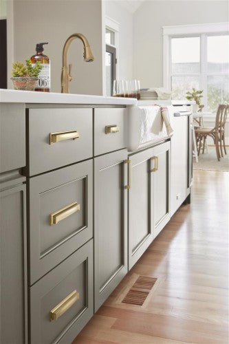 Appoint Zinc Champagne Bronze Cabinet Pull 20